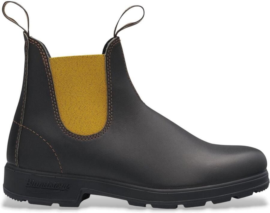 Blundstone Stiefel Boots #1919 Elastic (500 Series) Brown Mustard-4.5UK - Foto 3