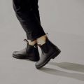 Blundstone 1447 Zwart Pebble Leer Laarzen Fashion Wear Volwassen - Zwart
