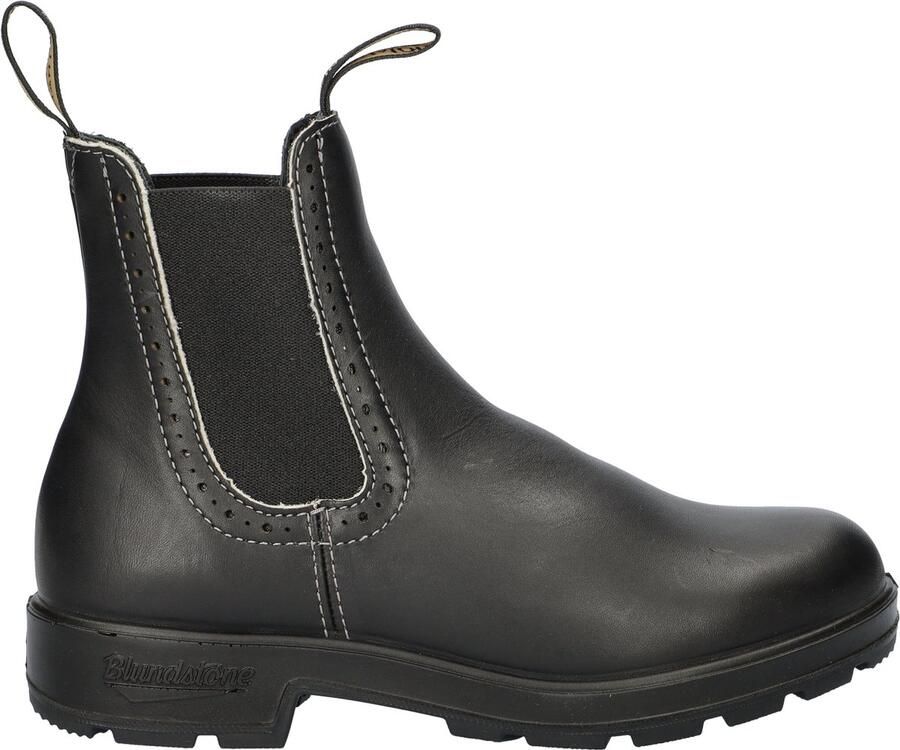 BLUNDSTONE Chelsea Boots Dames Women's High Top Vegan Zwart