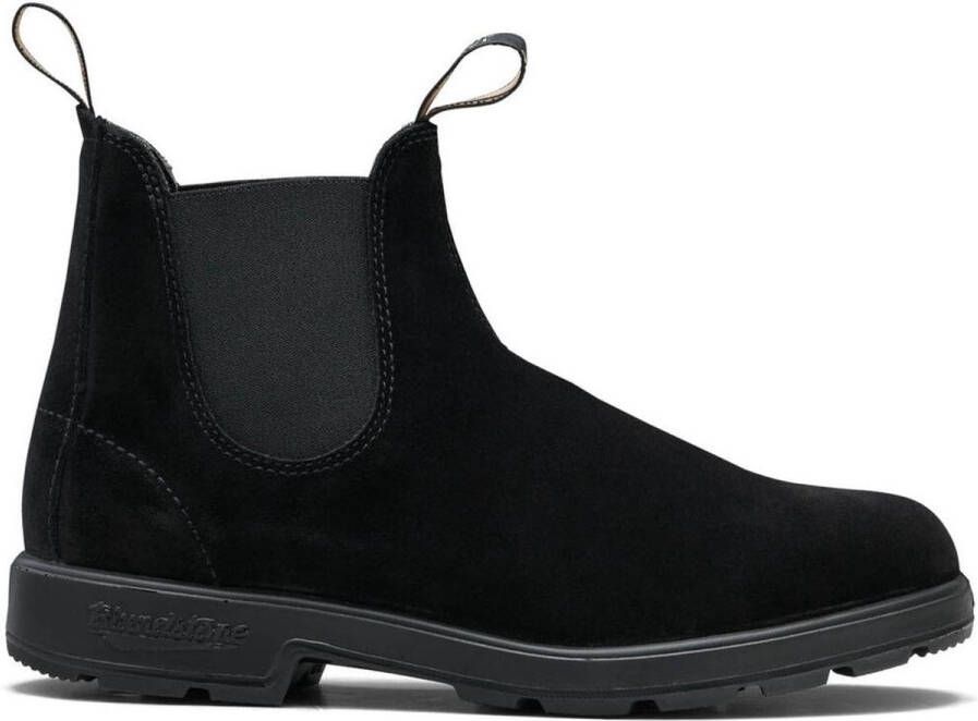 Blundstone Suede Chelsea Boots Black Unisex - Foto 1