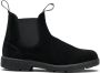 Blundstone Suede Chelsea Boots Black Unisex - Thumbnail 1