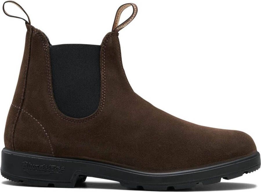Blundstone Chelsea Boots #2410 Brown Suede (Originals Series) Brown-6UK