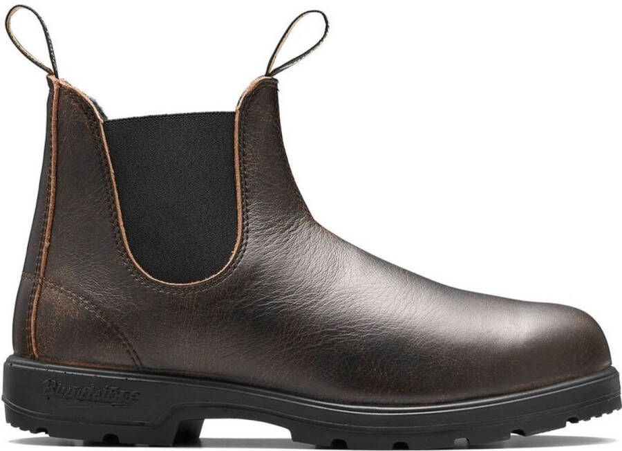 Blundstone Chelsea Boots #2440 Vintage Brown Brush Off Leather (Classics Series) Brown-5.5UK