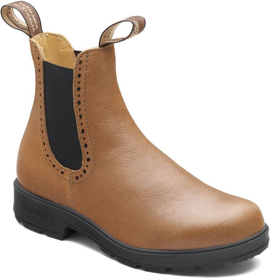 Blundstone Damen Stiefel Boots #2215 Camel Leather (Women's Hi-Top)-4UK