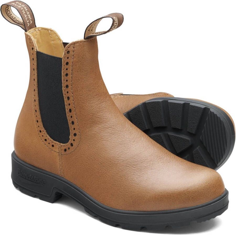 Blundstone Damen Stiefel Boots #2215 Camel Leather (Women's Hi-Top)-6UK