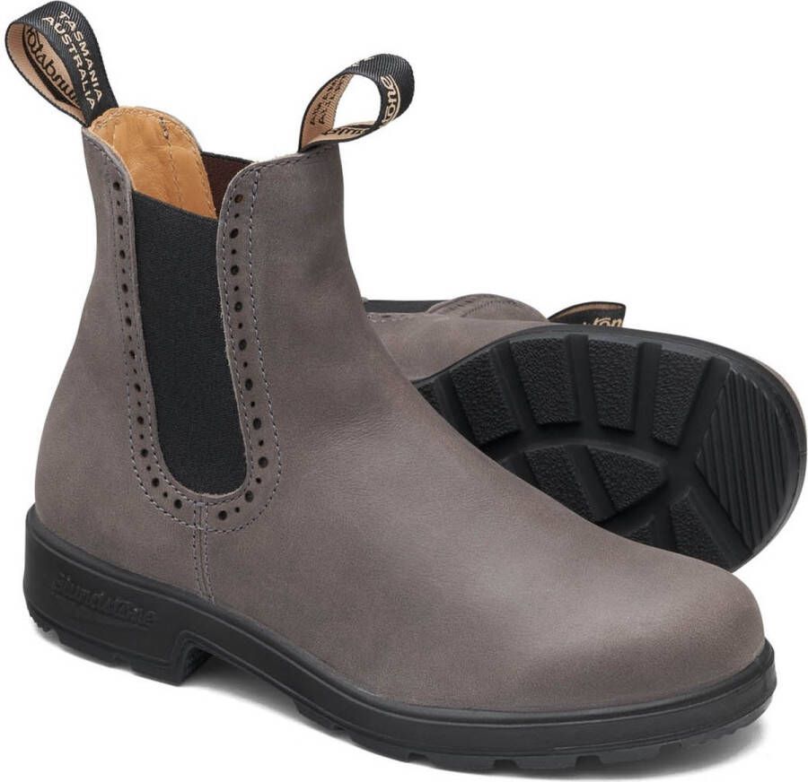 Blundstone Damen Stiefel Boots #2216 Dusty Grey Leather (Women's Hi-Top)-4UK
