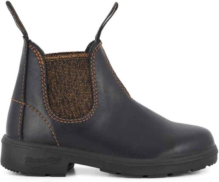 Blundstone Kinder Stiefel Boots #1992 Leather (Kids) Black Bronze Glitter-K1UK