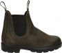 Blundstone Chelsea Laarzen Loop in Stijl met Dark Olive Breast Beatle El Side Boot Input Crust Groen Unisex - Thumbnail 2