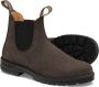 Blundstone Bruine Leren Laarzen met Dubbele Stiksels Model 2340 Brown - Thumbnail 2