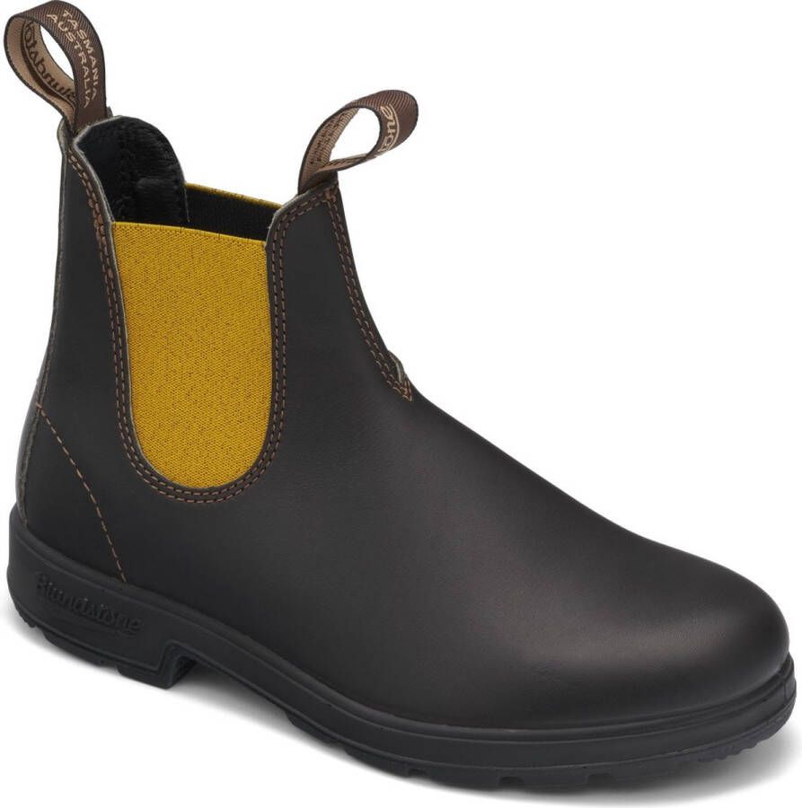 Blundstone Donkerbruine Chelsea Boots Stijlvol en Duurzaam Bruin Unisex