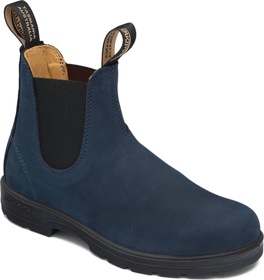 Blundstone Stiefel Boots #1940 (550 Series) Navy Nubuck-8UK