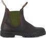 Blundstone Stiefel Boots #519 Stout Brown Leather with Olive Elastic (500 Series)-12UK - Thumbnail 8