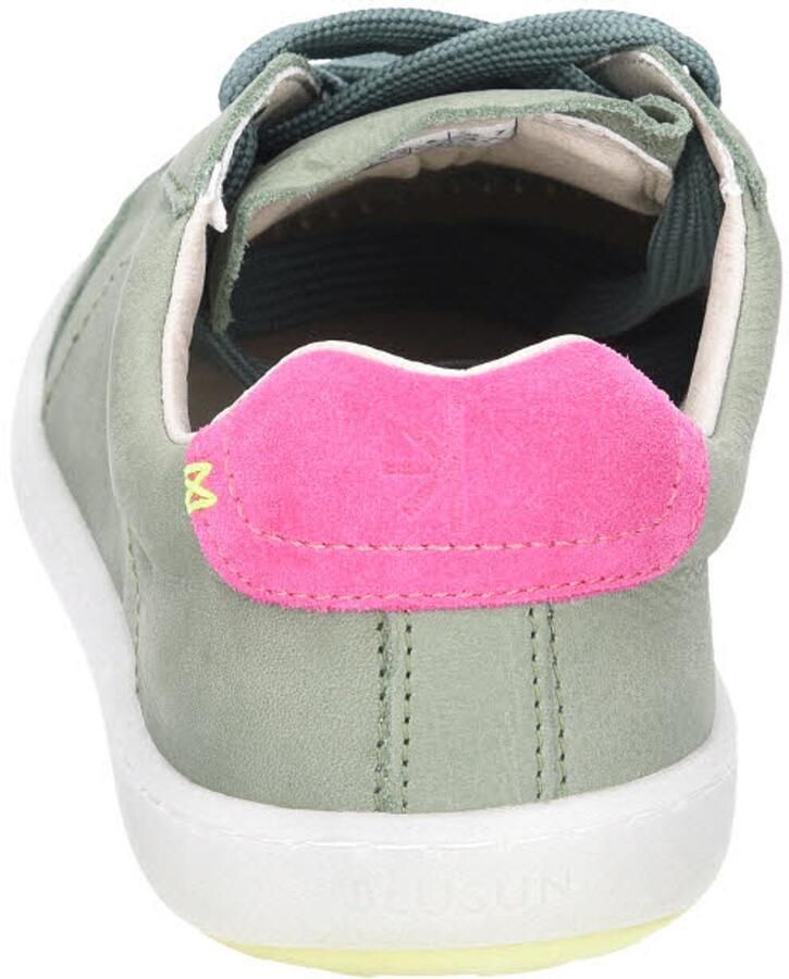 BLUSUN dames veterschoenen groen