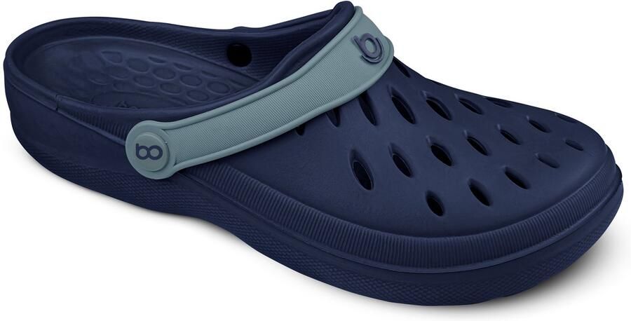 Boaonda Slippers EASY Kids Sandaal Marineblauw met lichtblauw Kinderen Pantoffel Ultiem Comfort & Dagelijkse Stijl Antibacterieel Anatomisch Licht & Flexibel Massage-effect - Foto 2
