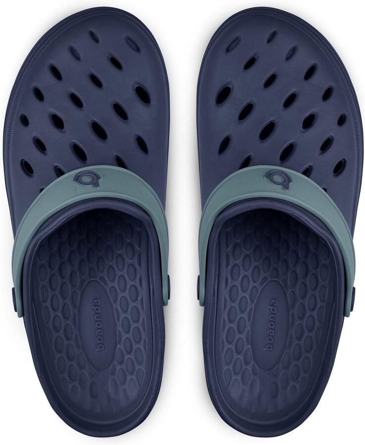 Boaonda Slippers EASY Kids Sandaal Marineblauw met lichtblauw Kinderen Pantoffel Ultiem Comfort & Dagelijkse Stijl Antibacterieel Anatomisch Licht & Flexibel Massage-effect