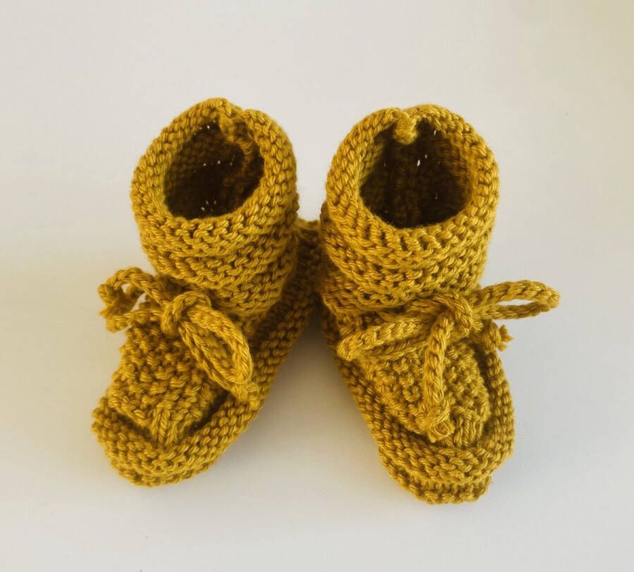 BOASTY mini | Baby handgebreide slofjes -Blauwe sokjes pantoffels baby & verzorging meisjes jongens -zachte zool roze plain slofsokjes kinderen eerste babyschoentjes