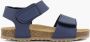 Bobbi shoes Blauwe sandaal klittenband - Thumbnail 1
