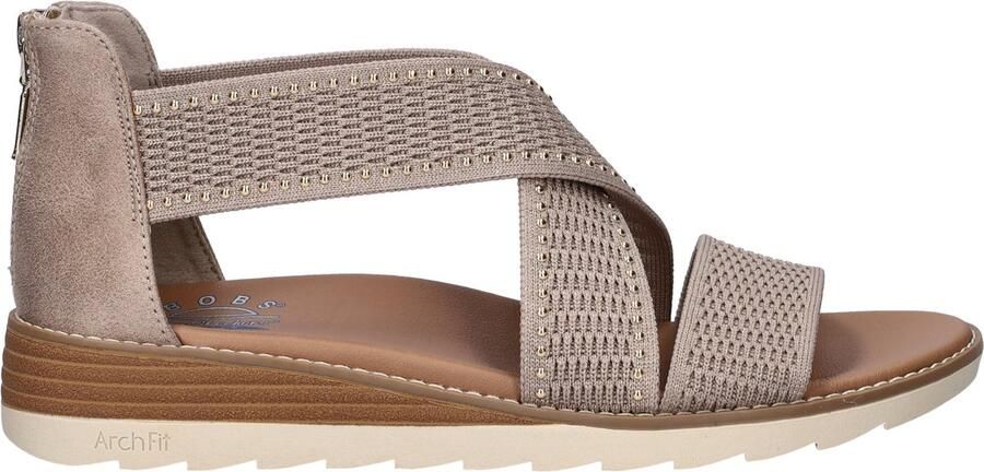 Bobs Arch Fit Oasis dames sandaal Taupe