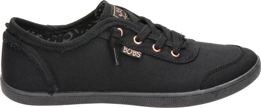 Skechers Slip-on sneakers BOBS B CUTE- Slipper zomerschoen vrijetijdsschoen met elastische versierband