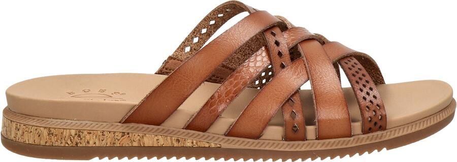 Bobs Desert Kiss Low Sunny Strolls dames slipper Cognac