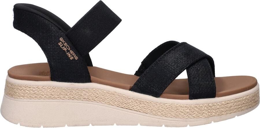 Bobs Hands Free Slip-Ins Sun-Ray dames sandaal Zwart