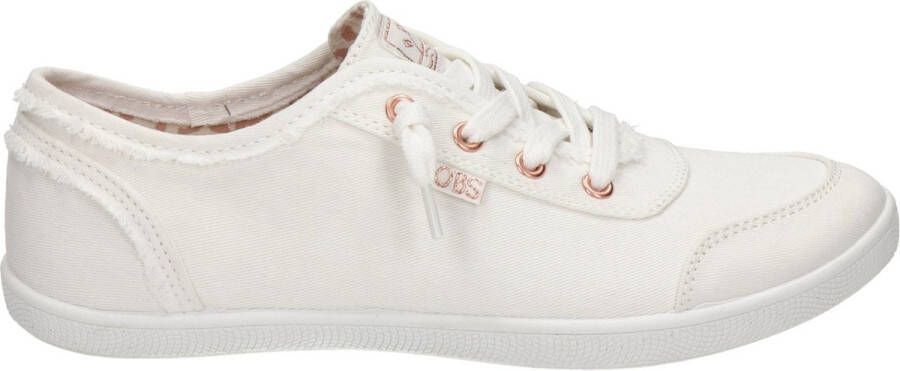Skechers Slip-on sneakers BOBS B CUTE- Slipper zomerschoen vrijetijdsschoen met elastische versierband