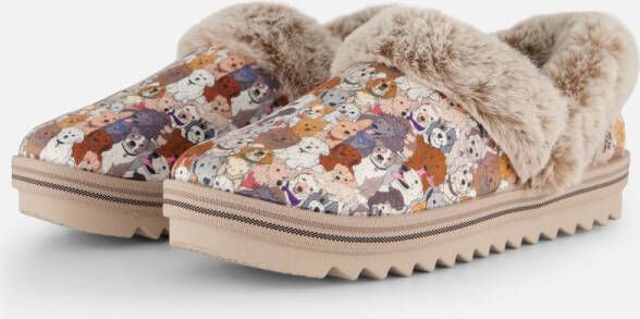 Skechers Bobs Cozy Kiss Paw Jams- Slip-Ins Pantoffels Dicht Overige