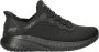 Skechers Bobs Sport Squad Chaos Slip-ins 117500W-BBK Vrouwen Zwart Sneakers Sportschoenen - Thumbnail 1