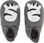 Bobux Babyslofjes Soft Soles Zebra Grijs 18 19 Medium - Thumbnail 1