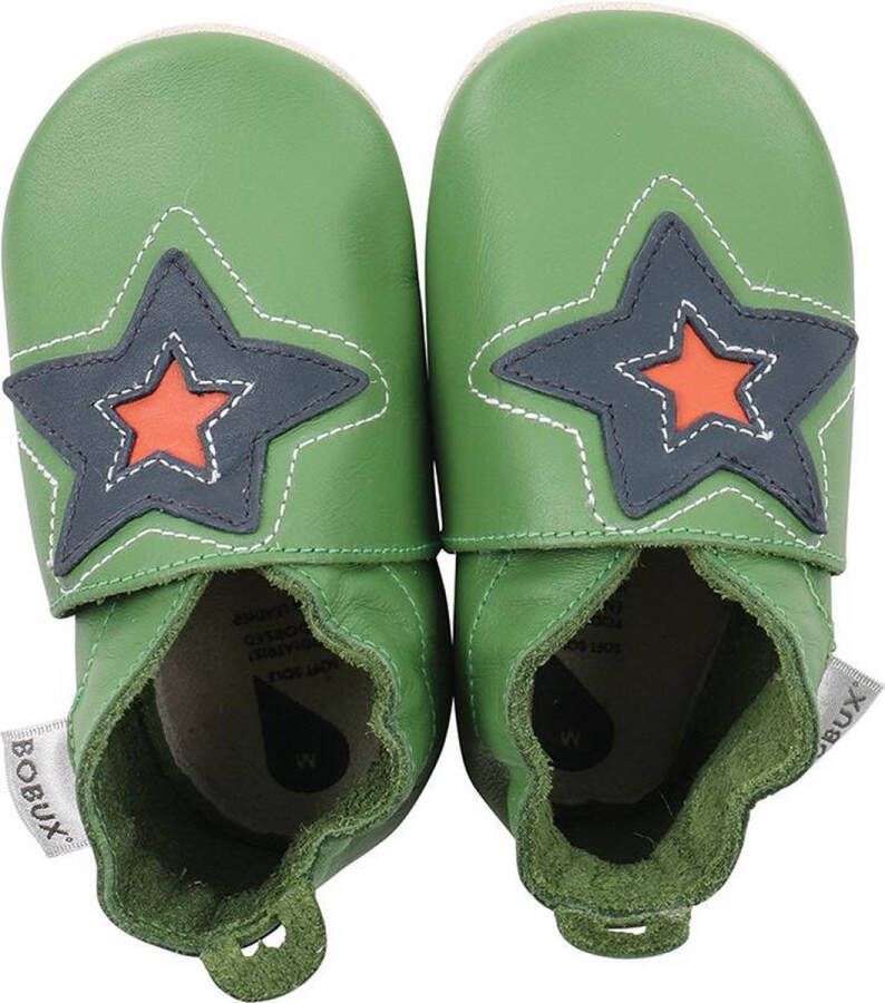 Bobux babyslofjes Astro ster groen Maat: S (112 cm) - Foto 1
