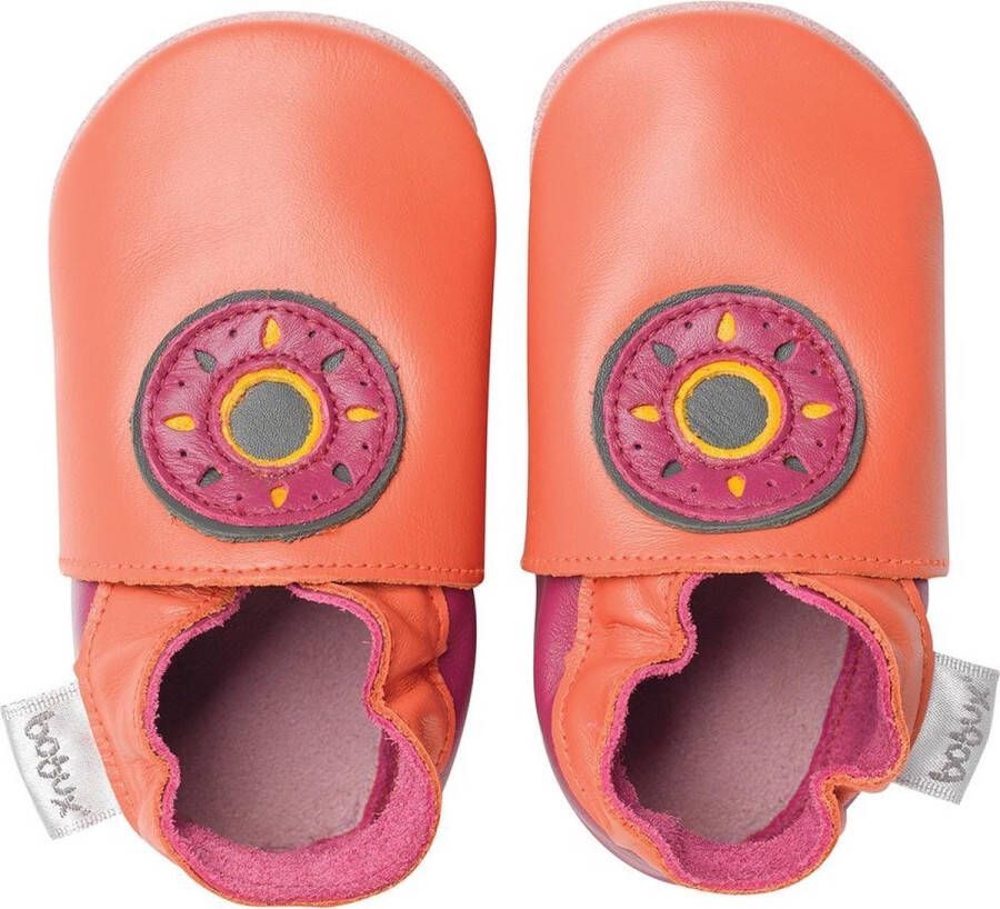 Bobux babyslofjes Aztec oranje