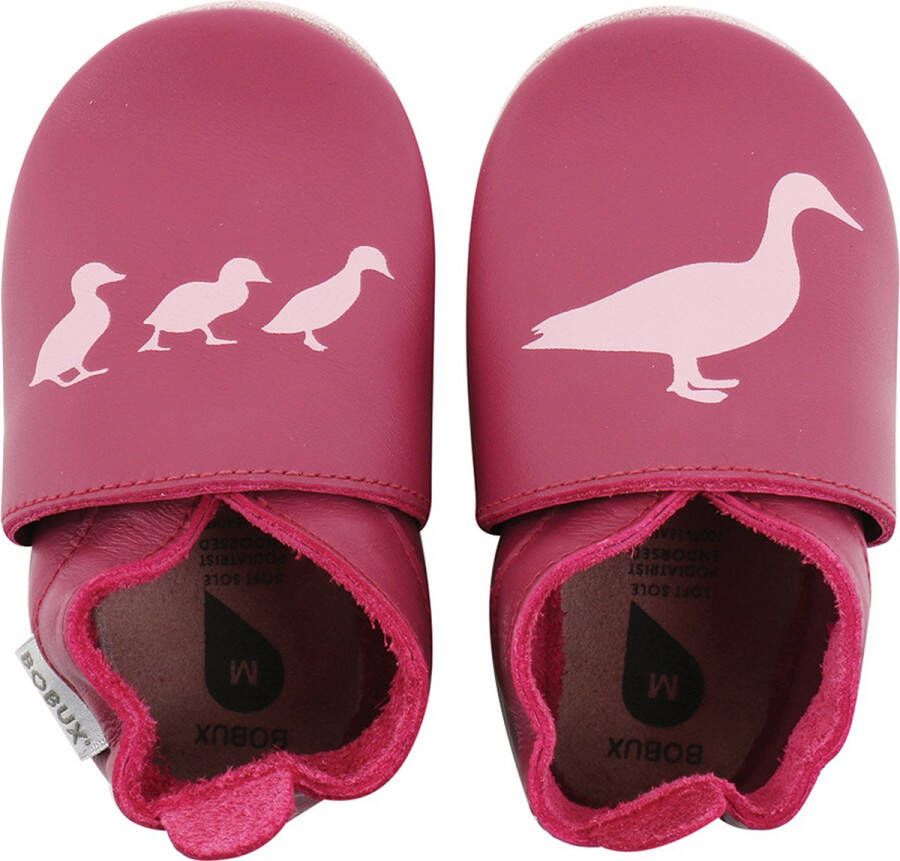 Bobux babyslofjes cerise duck print - Foto 1