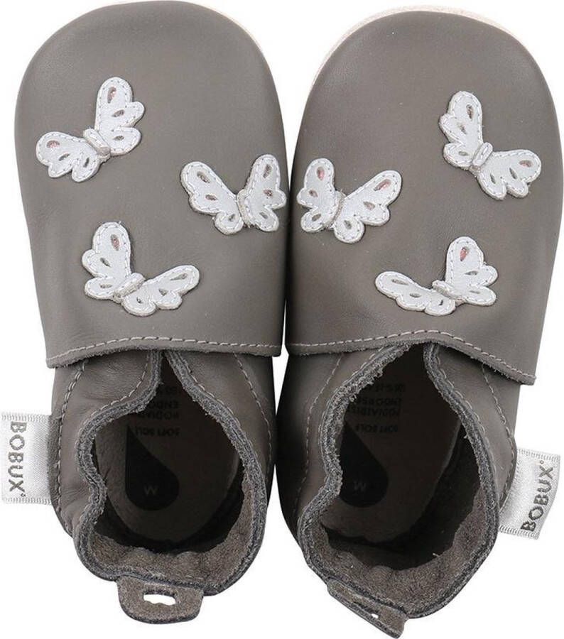 Bobux babyslofjes Grey butterflies XL (20 2 cm) - Foto 2