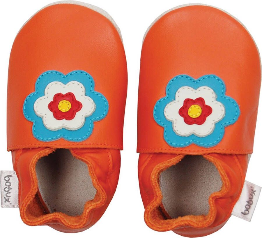 Bobux babyslofjes Orange flower power Maat: S (11 2 cm) - Foto 1