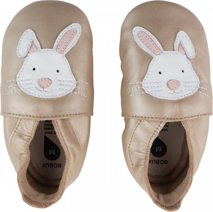 Bobux babyslofjes rabbit gold