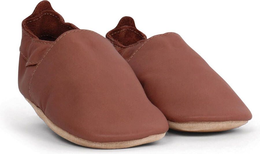 Bobux babyslofjes simple shoe toffee maat Large