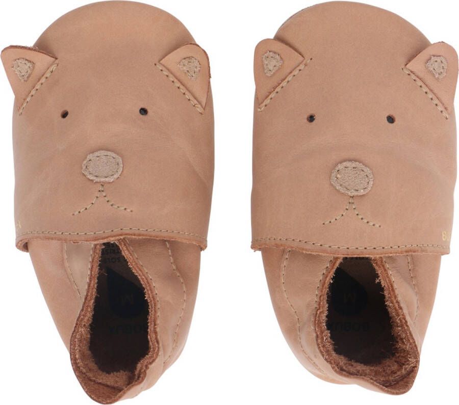 Bobux Babyslofjes Soft Soles Caramel Woof Medium