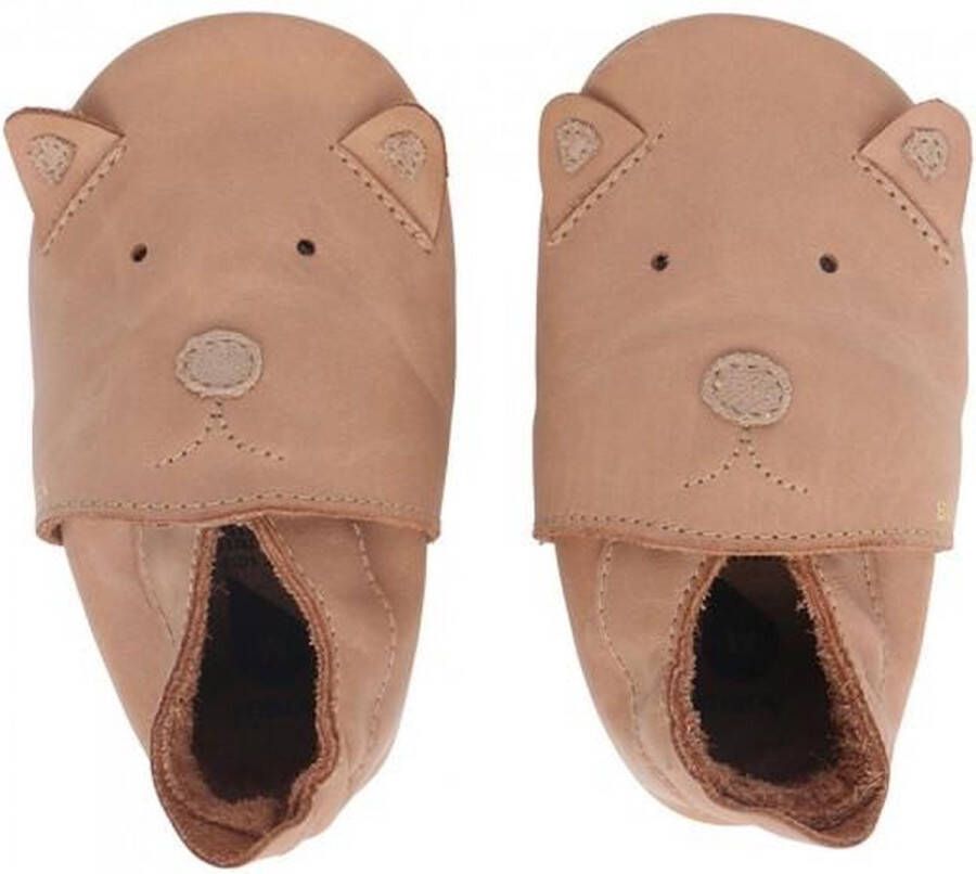 Bobux Babyslofjes Soft Soles Caramel Woof Medium