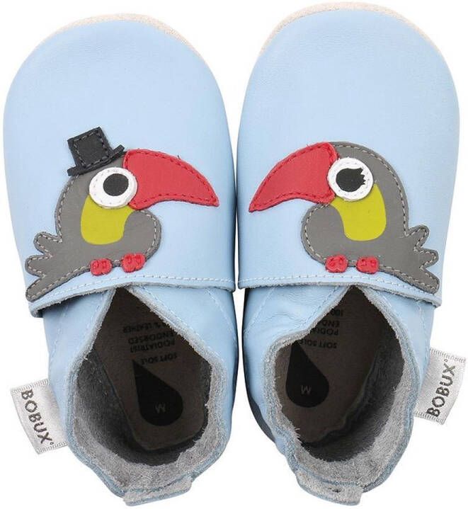 Bobux babyslofjes Toekan Licht Blauw