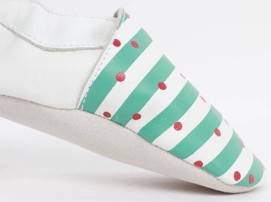 Bobux babyslofjes spots and stripes blue - Foto 3