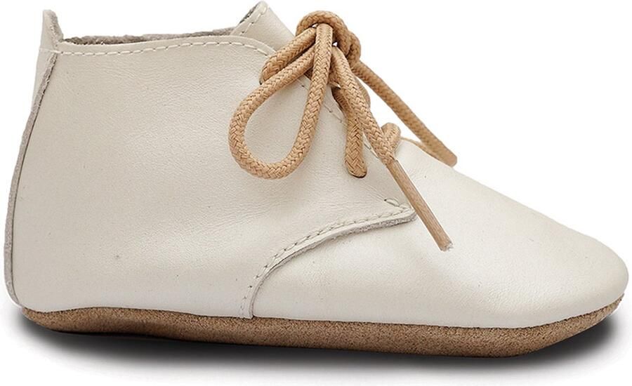 Bobux Soft Soles Baby Slofjes Leer Desert Lace Pearl