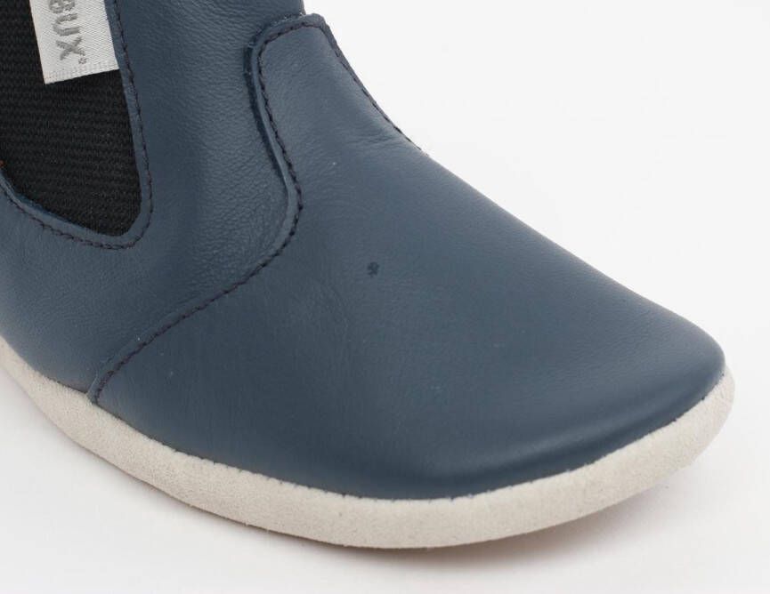 Bobux Soft Soles Baby Slofjes Leer Jodphur Navy - Foto 4