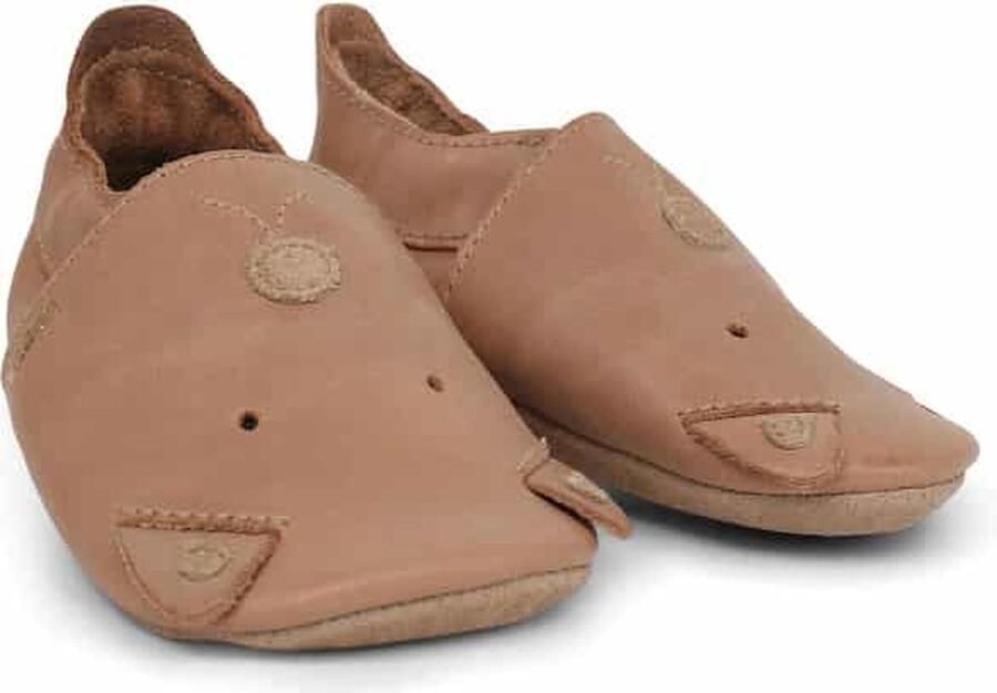 Bobux Babyslofjes Soft Soles Caramel Woof Small
