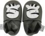 Bobux Soft Soles Baby Slofjes Leer Zebra Grey - Thumbnail 2