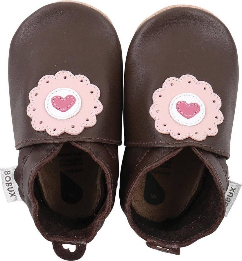 Bobux Soft Soles Chocolate dolie Babyslofjes - Foto 1