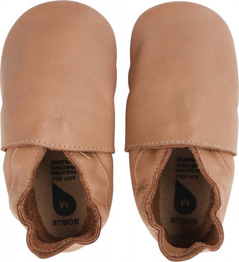 Bobux Soft Soles Classic caramel Babyslofjes