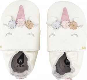 Bobux Soft Soles Baby Slofjes Leer Dream Pearl