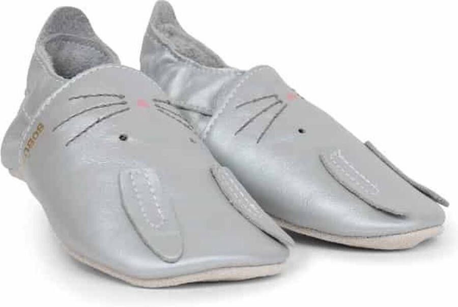 Bobux Soft Soles Giants Silver Hop 4XL