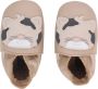 Bobux Soft Soles Gold Leopard Babyslofjes - Thumbnail 1