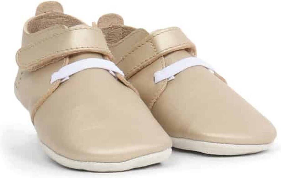 Bobux Soft Soles Grass court gold Babyslofjes